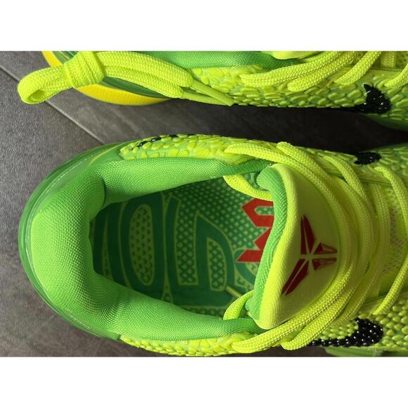 Nike Kobe 6 Protro “Grinch” 2020 CW2190-300 Men’s 7 NEW DS - Picture 5 of 9